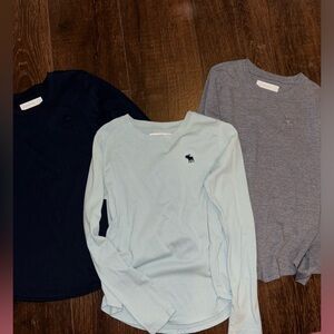 LOT- Abercrombie Kids Long Sleeves size 11/12